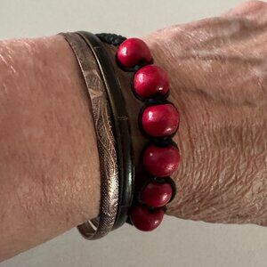 Three Boho Vintage Bracelets